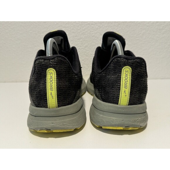 Brooks Mens Launch GTS 8 Running Shoes Sneakers 9.5 M Black Green main image 6